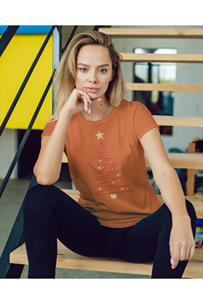 MVRDAR Tricou de Craciun unisex din 100% bumbac pentru femei si barbati
