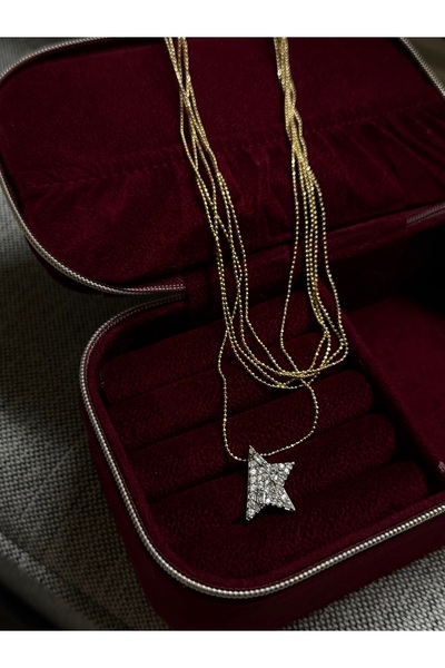 ZWEIG Çoklu Yıldız Kolye