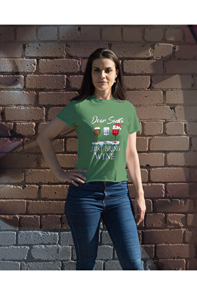 MVRDAR Tricou de Craciun unisex din 100% bumbac pentru femei si barbati