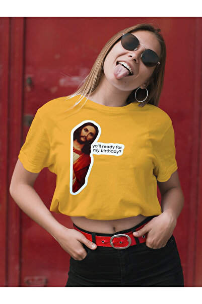 MVRDAR Tricou de Craciun unisex din 100% bumbac pentru femei si barbati