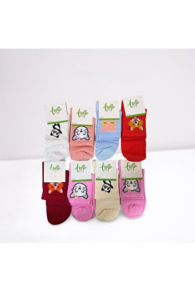 Tulip Women's Ankle Length Figured Socks 6-Piece Set