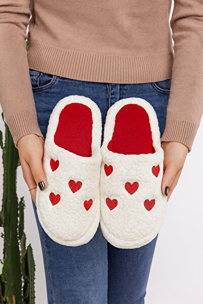 Behtah Kundura Papuci de casă pentru femei, de pluș, de Crăciun, de Anul Nou,...