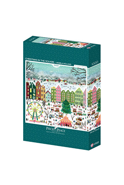 Pieces & Peace Пъзел - Коледа на площада - 1000 части