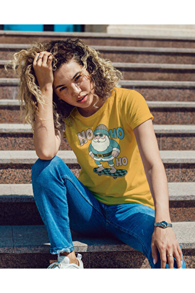 MVRDAR Tricou de Craciun unisex din 100% bumbac pentru femei si barbati
