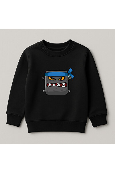 SVART WEAR Swea pentru copii cu imprimeu Redball, 100% bumbac, cu gât turnat ...