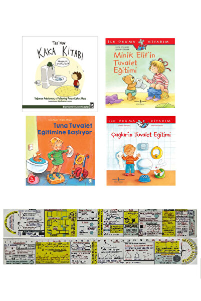 TÜRKİYE İŞ BANKASI KÜLTÜR YAYINLARI Teo'nun Kaka Kitabı+Elifin Tuvalet Eğitim...