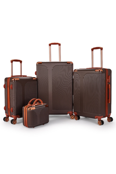 LİMRA Luxury 4-piece luggage set in various sizes (28-24-20-12 inches) - Color