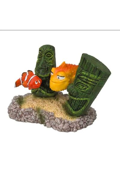 LAROY GROUP Decor Aqua Della Clown Fish Nemo 4 pentru acvariu, L: 11 x 7 x 8 cm