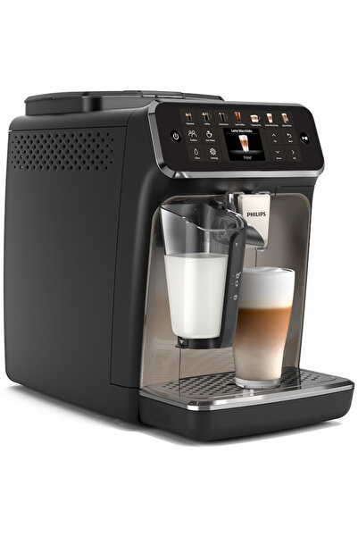 Philips Αυτόματη μηχανή εσπρέσο EP4449/70 Series 4400, μαύρη/μπρονζέ