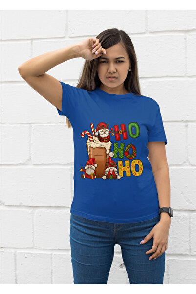 MVRDAR Tricou de Craciun unisex din 100% bumbac pentru femei si barbati