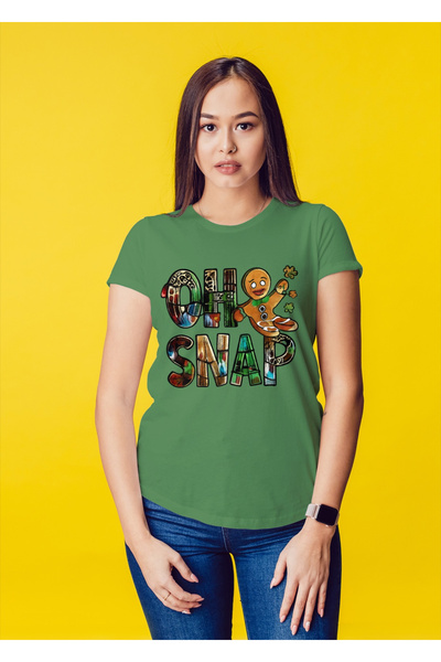 MVRDAR Tricou de Craciun unisex din 100% bumbac pentru femei si barbati