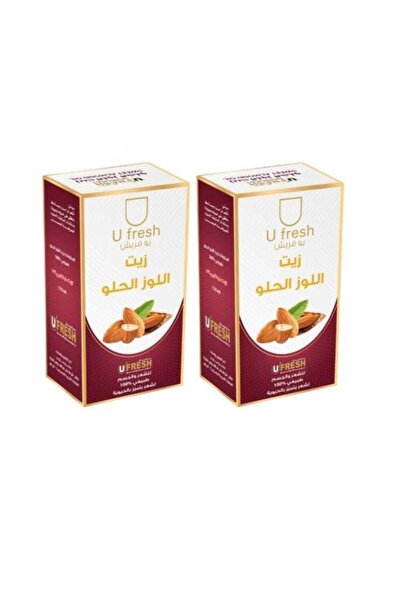 U FRESH Sweet Almond Oil for Hair and Body 125ml Pack of 2