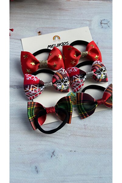MeloKids New Year's Buckle New Year's Themed Mini Size Ribbon Buckle Set - 6 Pieces