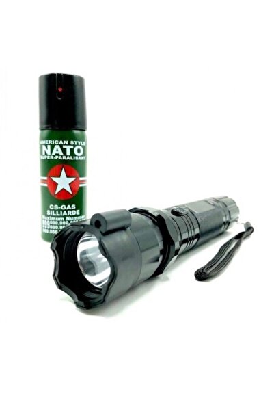 OEC Trusă de autoapărare: Protecție anti-amețire LS1298 și spray incapacitant NATO de 60 ml