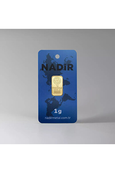 Nadir Gold NadirGold 1 Gram Külçe Altın 995 Saflık Sertifikalı Altın