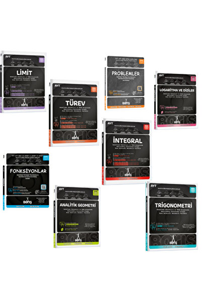 Ens Yayıncılık Barış Çelenk Matematik Fasikülleri (8 Kitap)