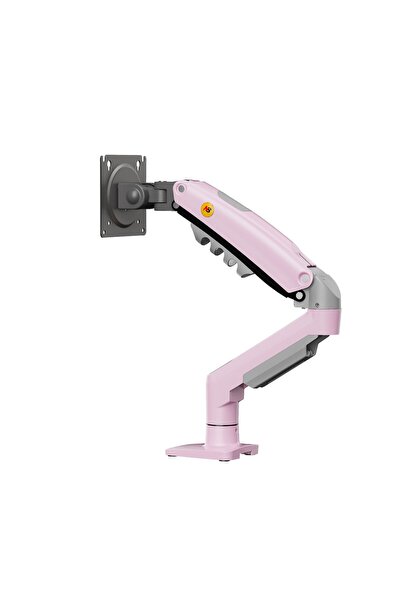 YUWA Monitör Standı North Bayou Nb F80 Amortisörlü Tekli Monitör Standı Pembe...