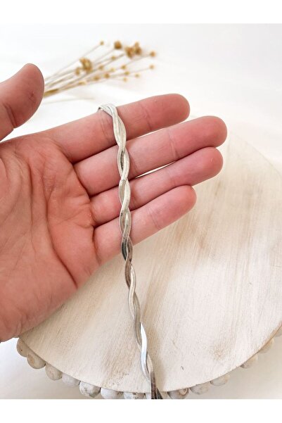 Store italyan kolye çelik gümüş rengi