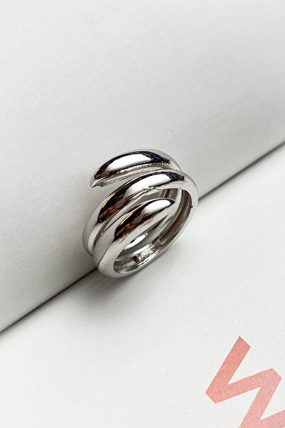 roshel Çelik Sarmal 3 Sıra Yüzük Ayarlı