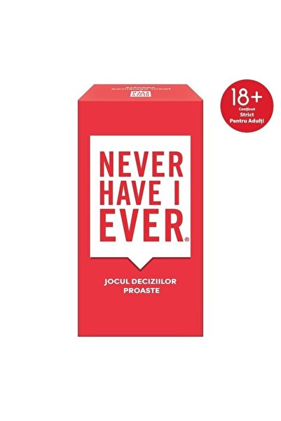 As Games Joc pentru adulți - N-am avut niciodată, lb. ROMÂNĂ