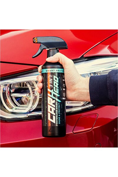 Car Hero CarHero Smart Protect V2.0 Waterless Cleaning Solution with Waxing Effect, 500ml