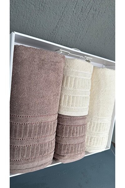 SERENART HOME Havi̇lla Bathroom Set Brown