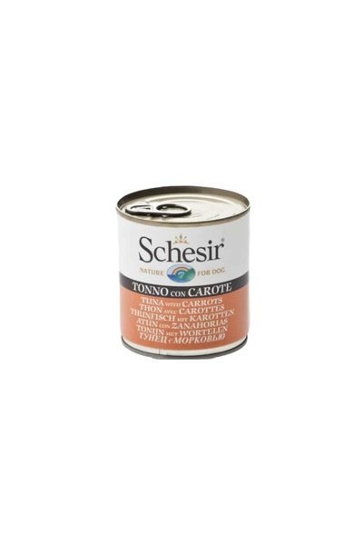 Schesir Shear Wet Dog Food with Tuna and Carrots 285g