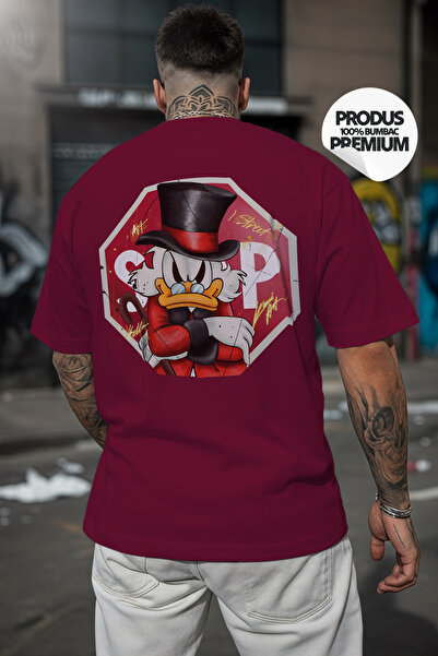 OEM Oversized STOP T-shirt, 100% cotton for men