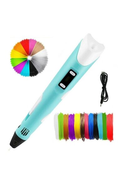 OEM Professional 3D Printing Pen with LED Display, Free Filament & User Guide