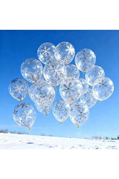 Generic Toys GCC Sequin Confetti Balloons 20pcs - Colorful Shiny Thickened Latex for Parties