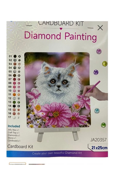 iğne izi Beaded Stone Mosaic Diamond Tapestry Painting Picture Puzzle Diamond Painting 21X25 for Children