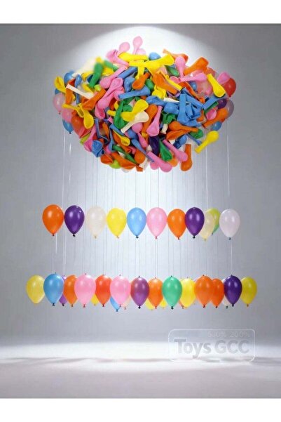 Generic Toys GCC 5 Inch Macaron Balloons 200pcs | Colorful Mini Latex Balloons