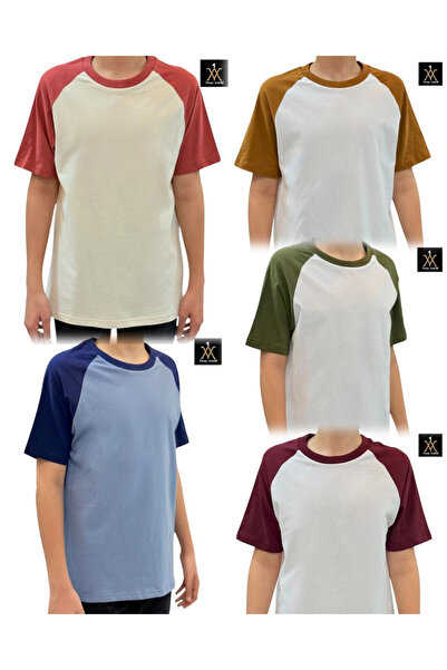 1way Stylish two-tone sports t-shirt
