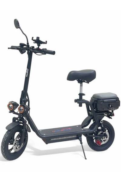 SMART CHILD Abu Salla Electric Scooter with Dual Headlights and Two Seats (Latest Model)