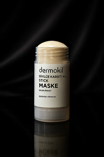 Dermokil Akne Karşıtı Kil Stick Maske Aktif Karbon (Alkol ve Boya İçermez)
