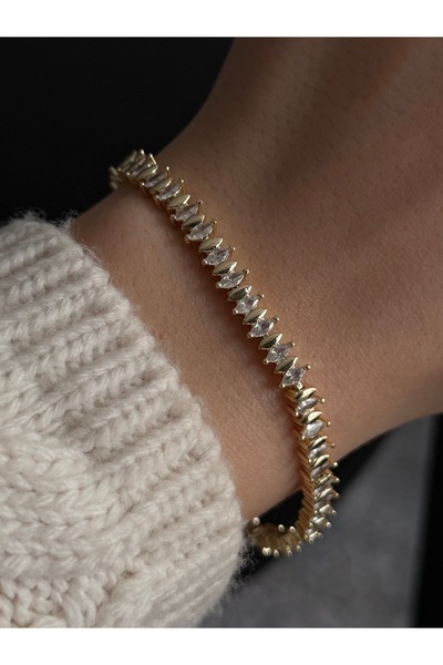 ZWEIG Zirkon Damla Suyolu Bileklik