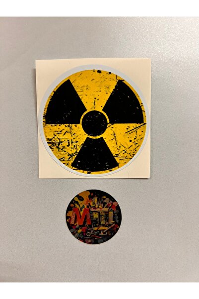 sticker ملصق زجاجي للسيارة والدراجة النارية والكمبيوتر المحمول مقاس 7.5×7.5 س...