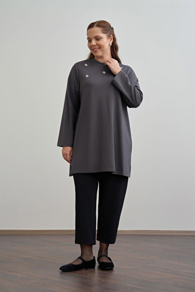 ALLDAY Pearl Embroidered Tunic