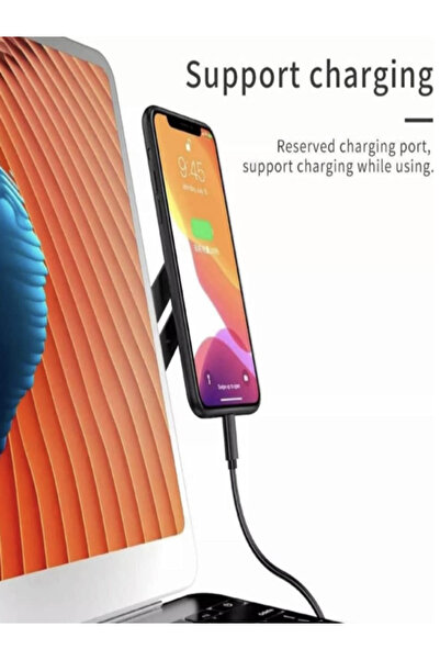 OEM Magnetic Side Laptop Stand, Foldable, Aluminum, Adjustable, Quick Mount, PINK