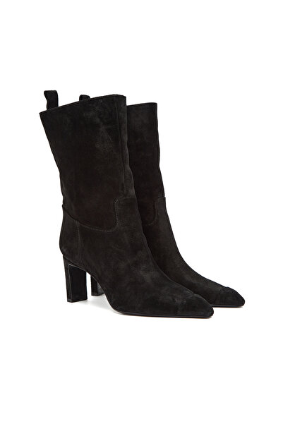 George Hogg Siyah Kadın Süet Deri Bot
