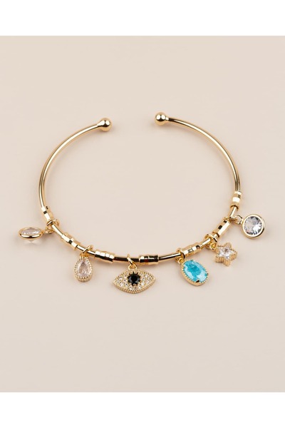 Portakal Esintisi سوار أفالونا القابل للتعديل بتصميم سحر العين