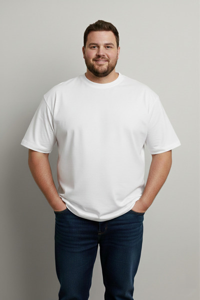 LORVEX Plus Size T-Shirt 5XL |   100% Cotton Comfortable Fit Unisex T-Shirt Money Need Printed