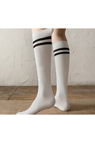 TChic Striped Knee Socks