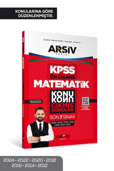 Marka Yayınları ÖN LİSANS SON 7 Yıl Matematik Konu Konu Çıkmış Sorular Tamamı...