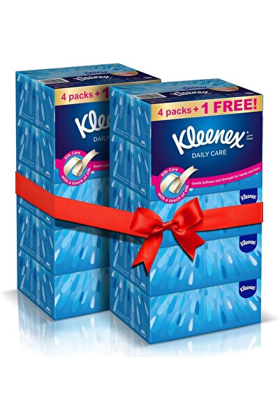 Kleenex Daily Care Facial Tissue - Pack Of 10 Boxes, 170 Sheets X 2 Ply