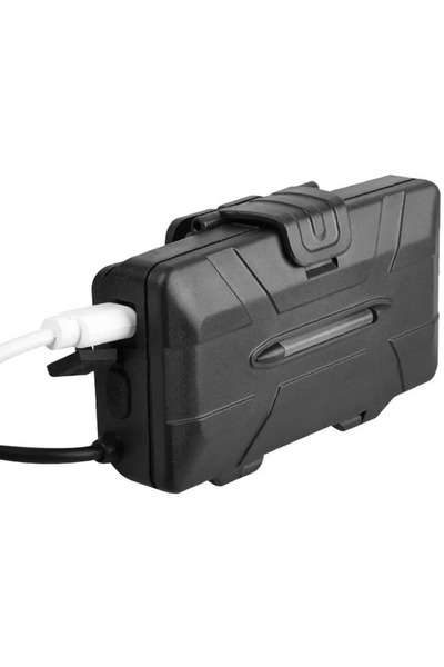 Dragora Headlamp with 8 LED bulbs and red safety light