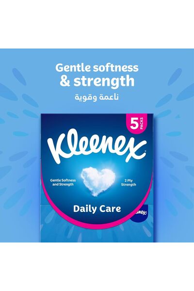 Kleenex Daily Care Facial Tissue - Pack Of 30 Boxes, 170 Sheets x 2 Ply