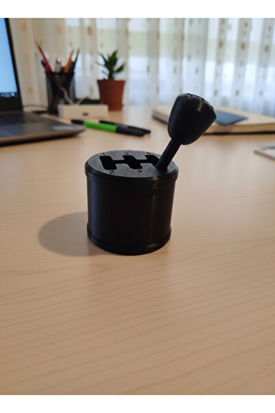 DEMİRHAN3D Otomobil Tutkunlarına Özel Hareketli Dekoratif Vites Kutusu – Dekor