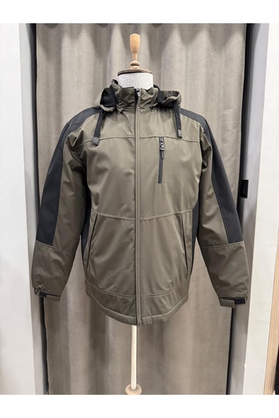 BIGAZZI HAKİ YEŞİLİ KAPŞONLU KABAB