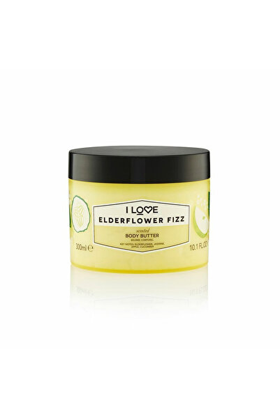 I Love , Signature Collection, Vegan, Hydrating, Elderflower Fizz, Body Butter, 330 ml